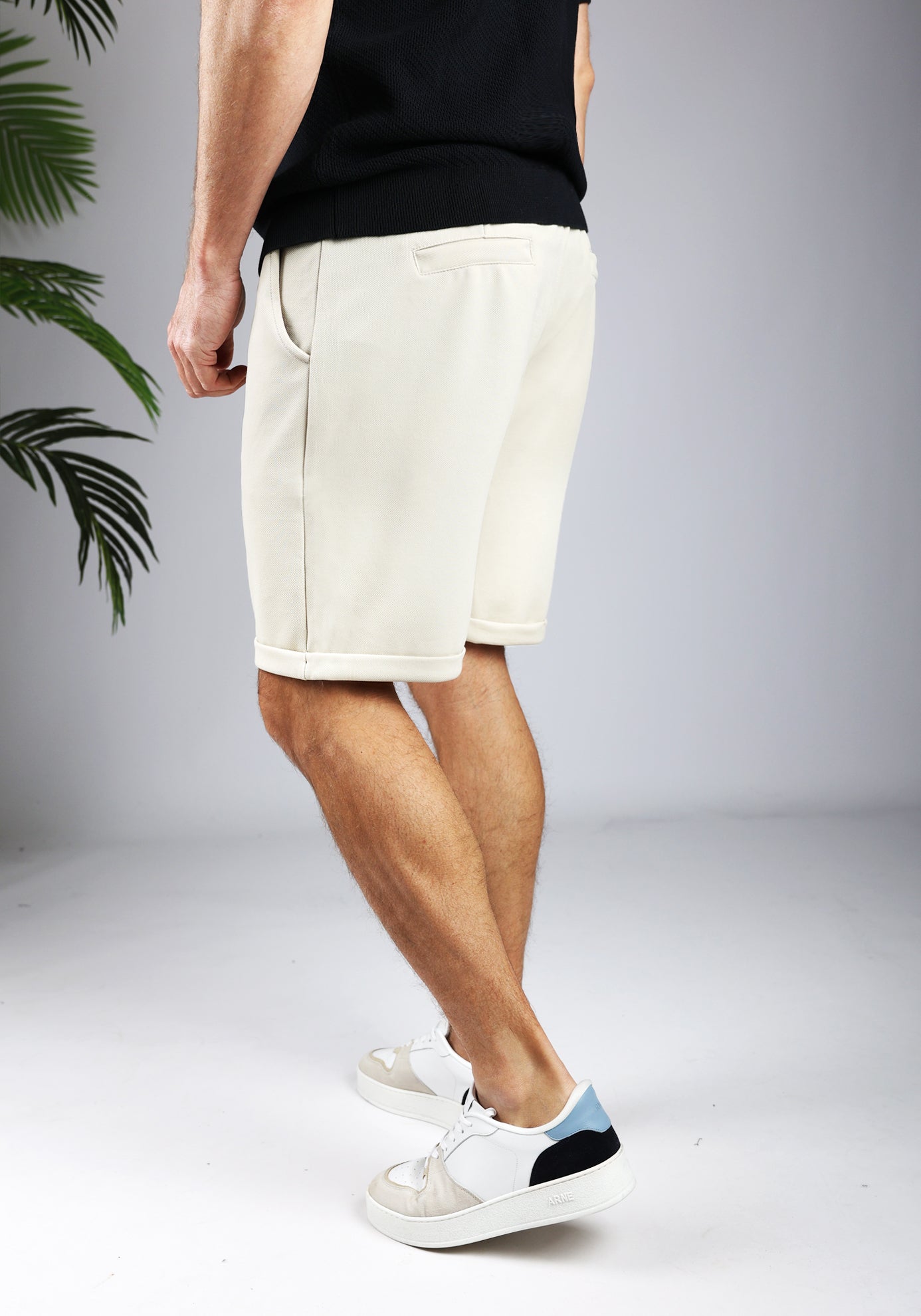 Cotton District COMFY SHORTS Shorts BEIGE
