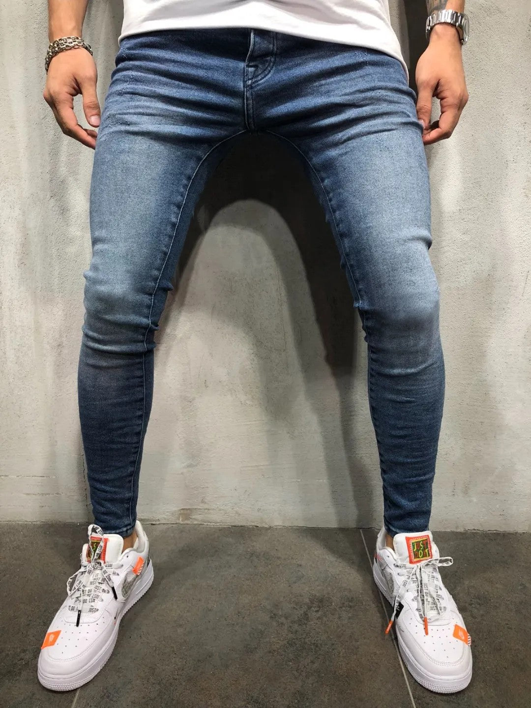 Cotton District COTTON JEANS LONG Jeans BLUE