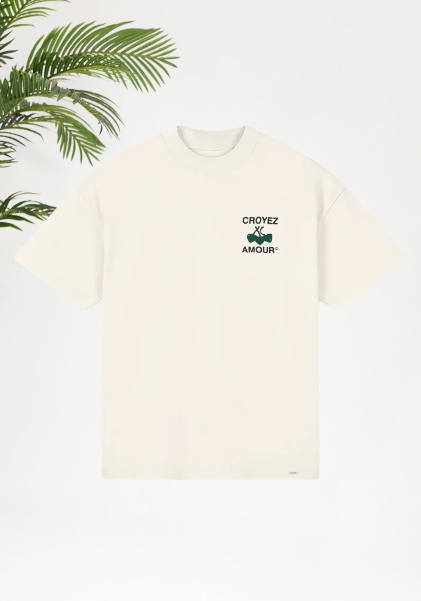 Cotton District Croyez Amour T-shirt T-Shirts OFF WHITE
