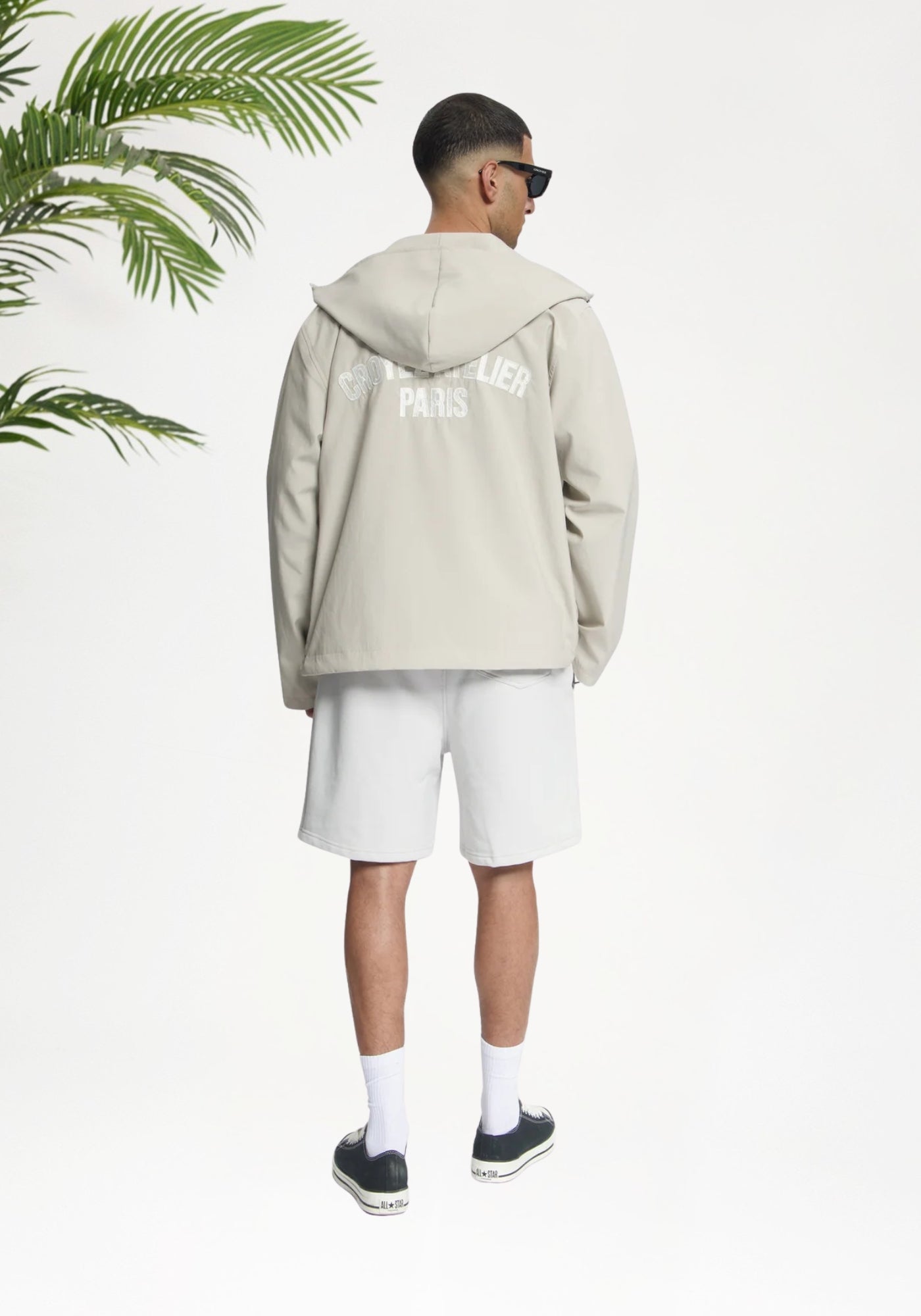 Cotton District Croyez Atelier Windbreaker Jackets & Bodywarmers GREY