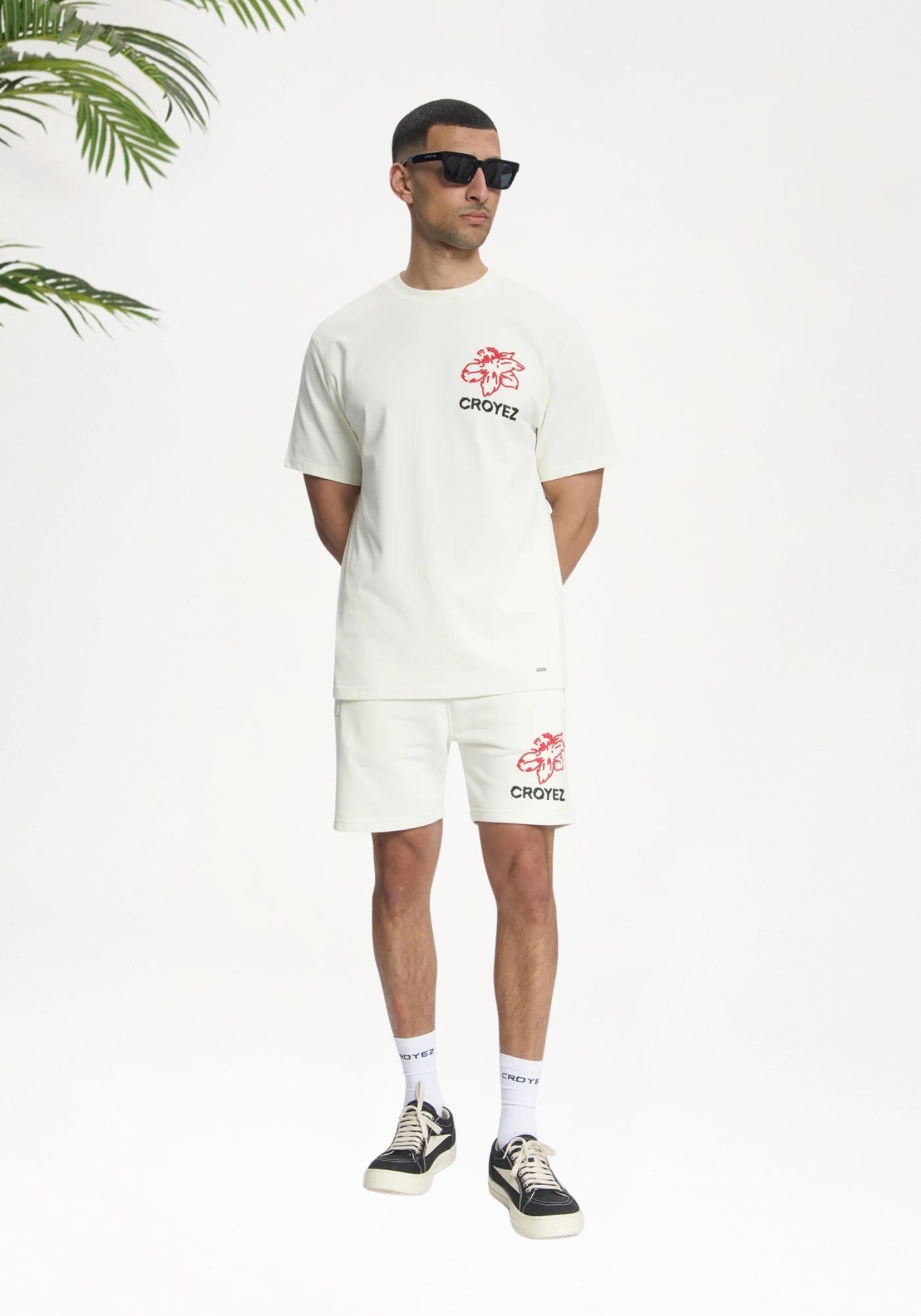 Cotton District Croyez Gardener T-shirt T-Shirts OFF WHITE