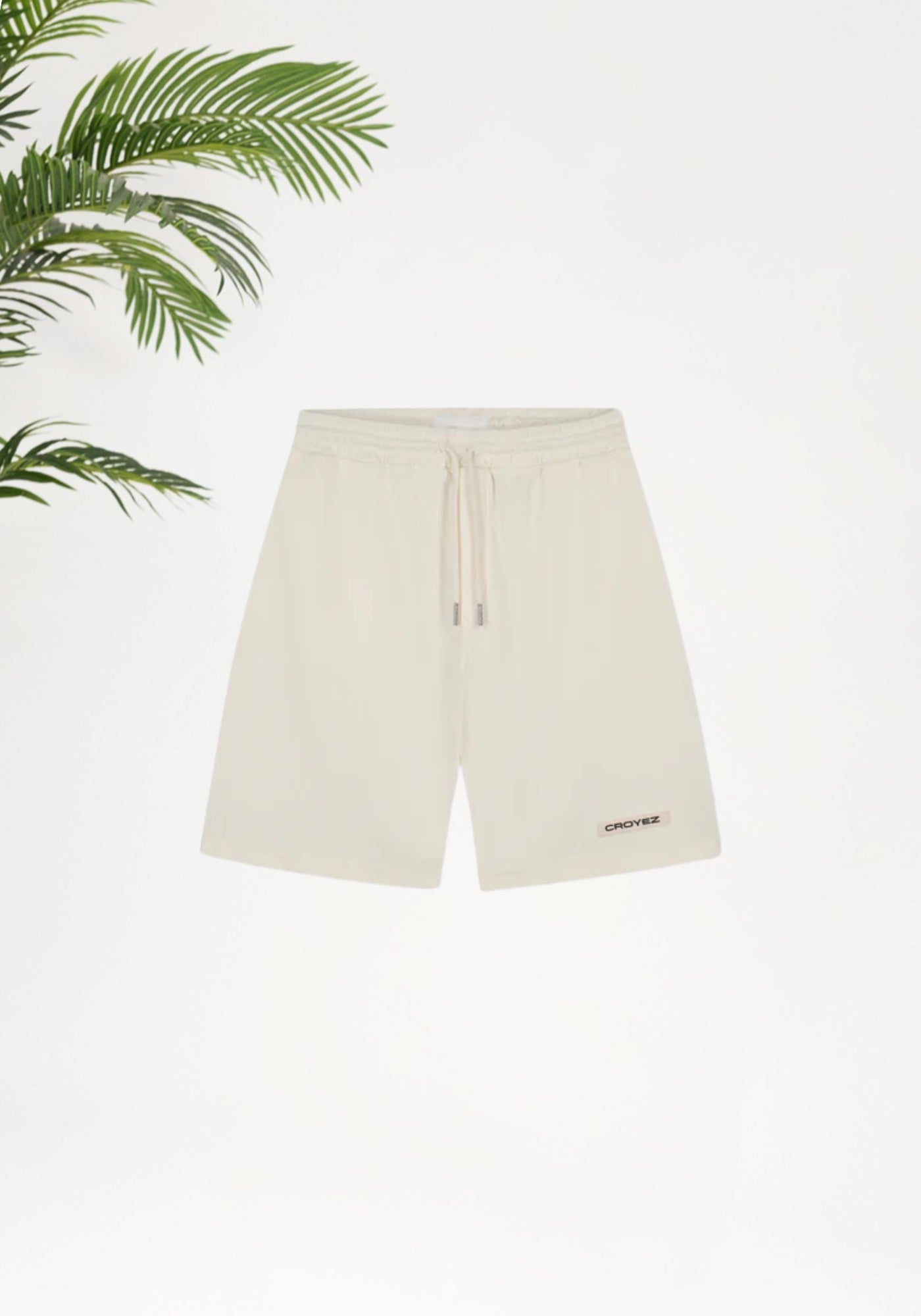 Cotton District Croyez Plisse Shorts Shorts OFF WHITE