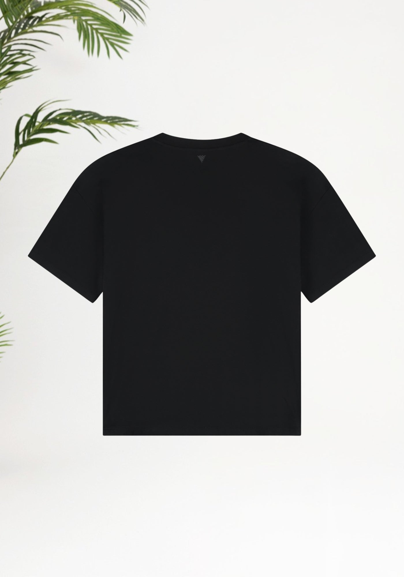 Cotton District Emblem Badge T-shirt T-Shirts BLACK