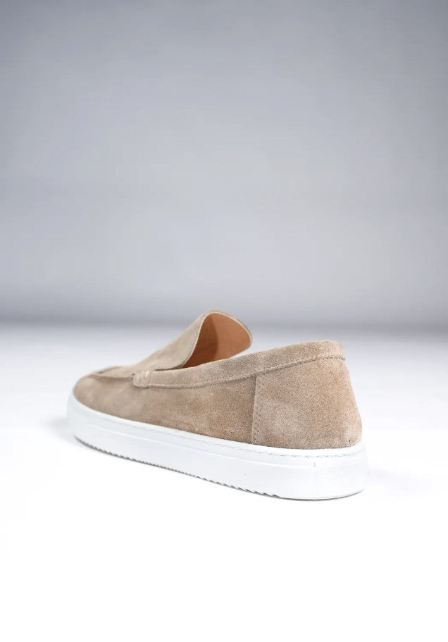 Cotton District LOAFERS SUEDE MID BEIGE