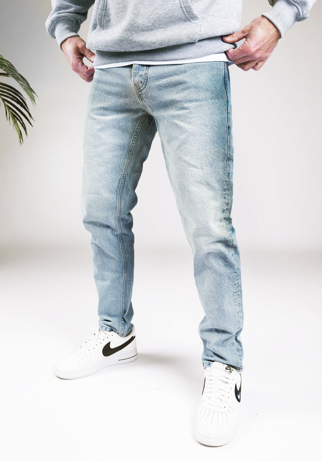 Cotton District LOOSE FIT JEANS FROST BLUE