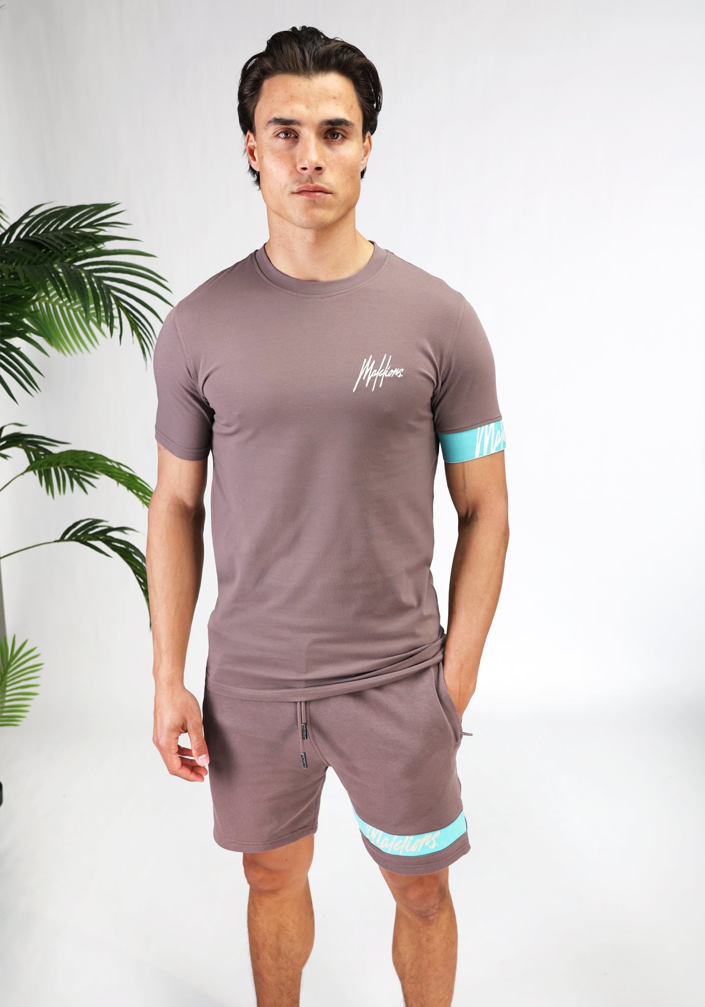 Cotton District MALELIONS CAPTAIN SET STONE BROWN