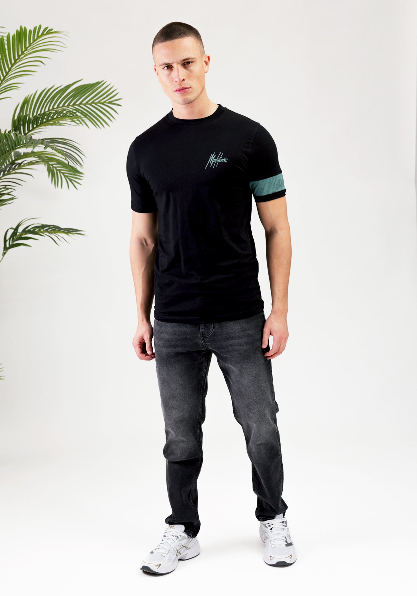 Cotton District MALELIONS CAPTAIN T-SHIRT BLACK