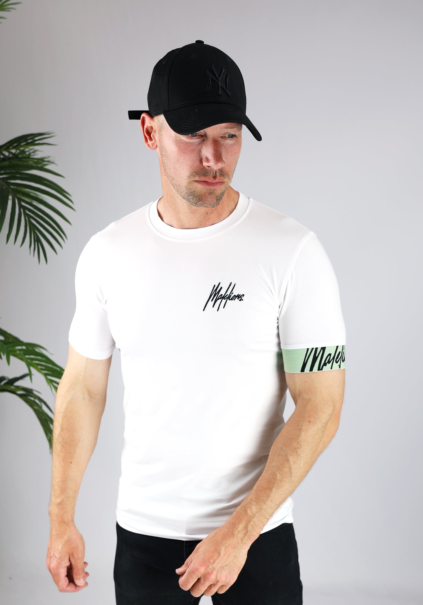 Cotton District MALELIONS CAPTAIN T-SHIRT WHITE
