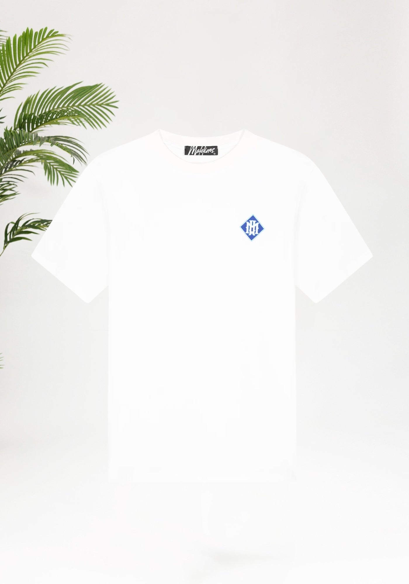 Cotton District MALELIONS GOTHIC TILE T-SHIRT T-Shirts WHITE