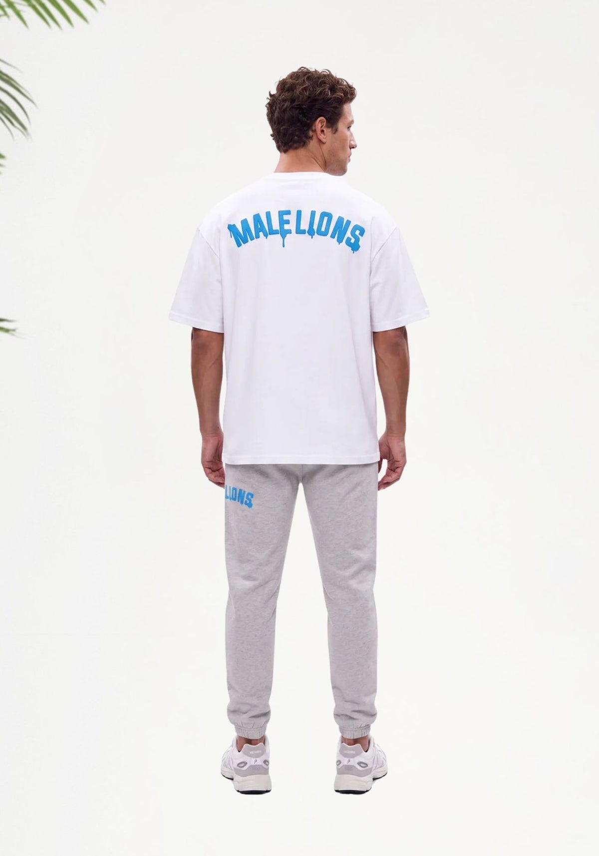 Cotton District MALELIONS MEN SOCIETY CLUB T-SHIRT T-Shirts WHITE