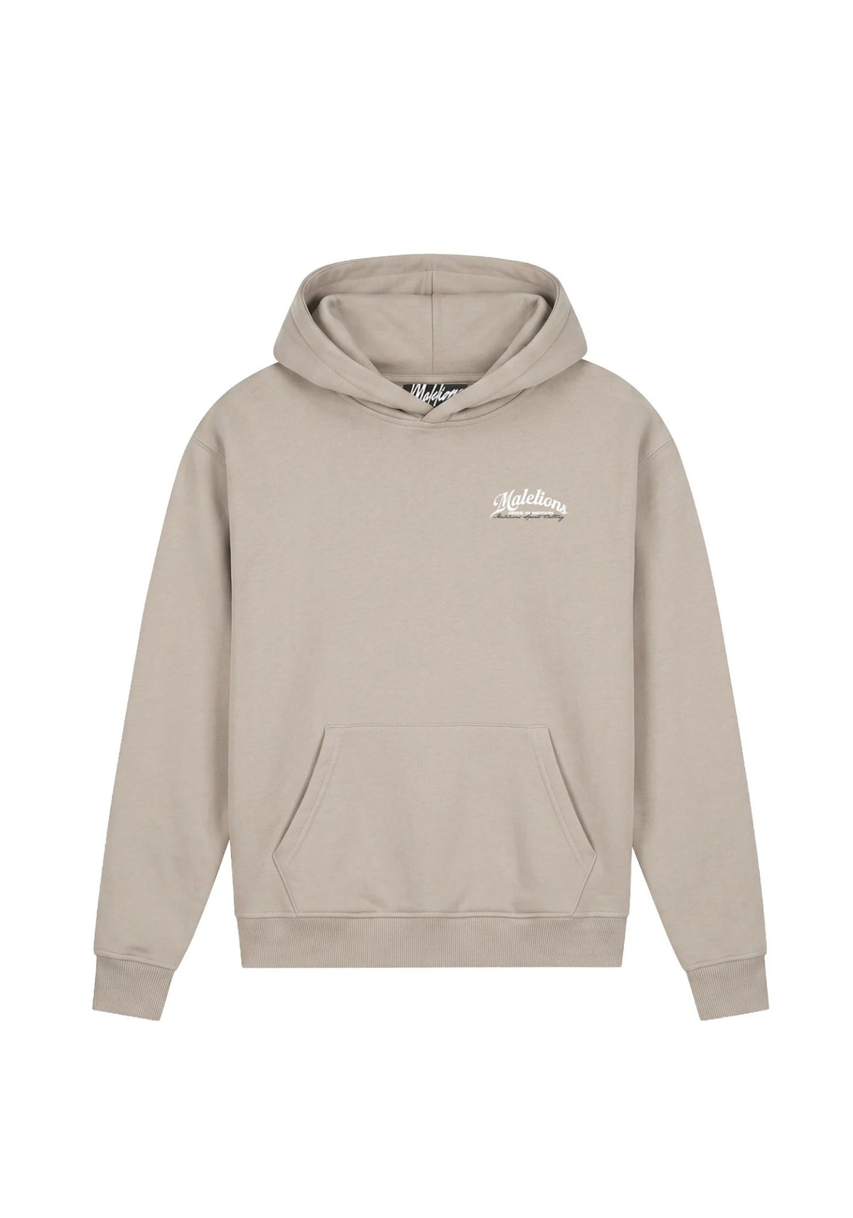 Cotton District MALELIONS MEN SPORTS BETTING HOODIE ALMOND