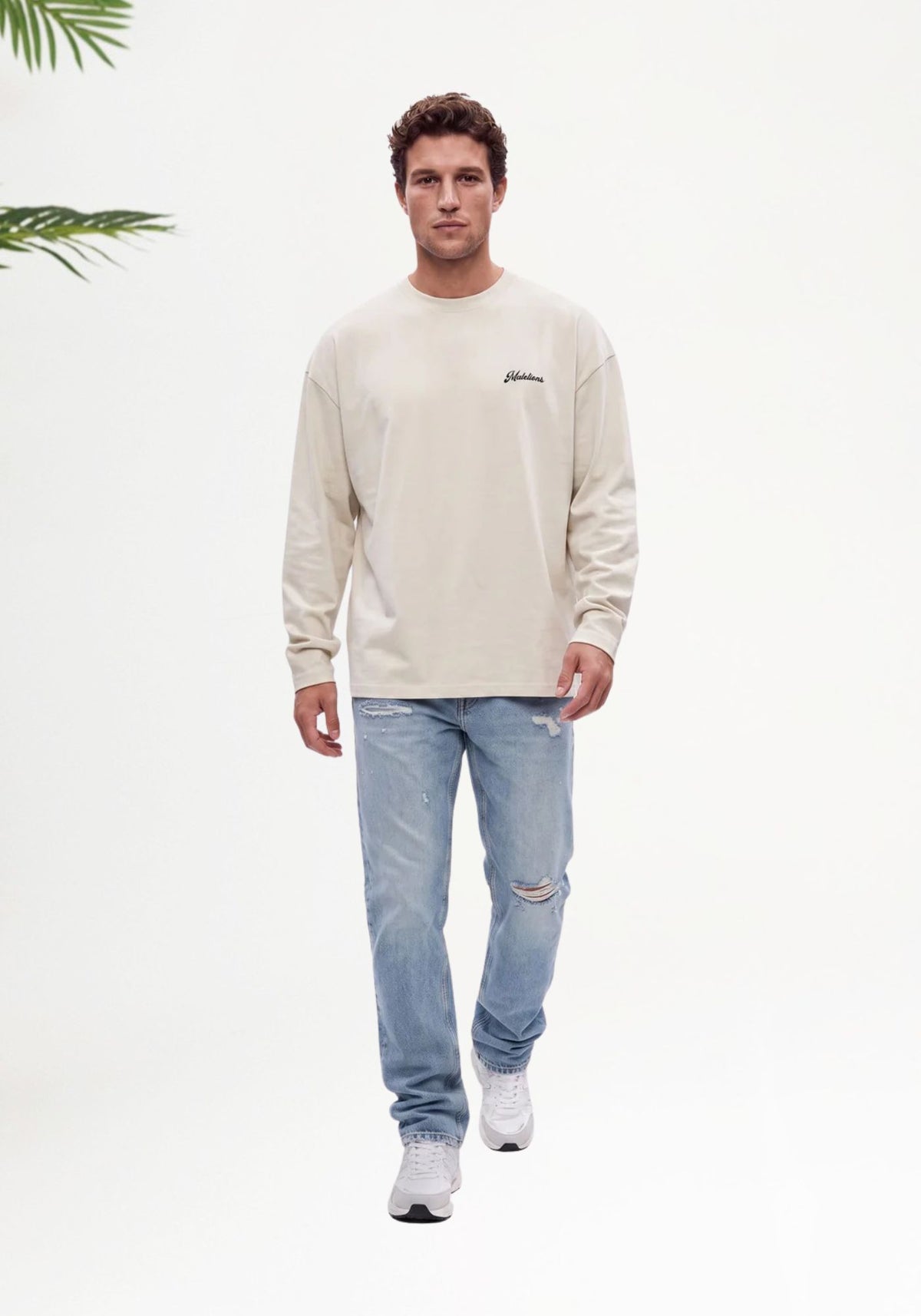 Cotton District MALELIONS MEN STRAIGHT FIT JEANS Jeans LIGHT BLUE