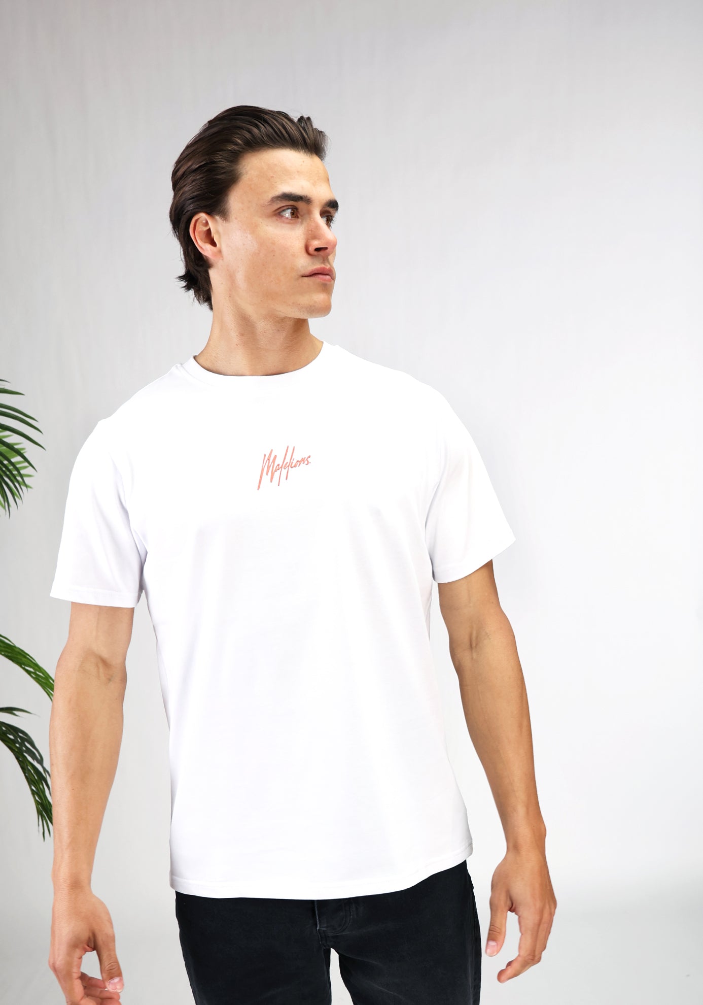 Cotton District MALELIONS RETREAT T-SHIRT WHITE