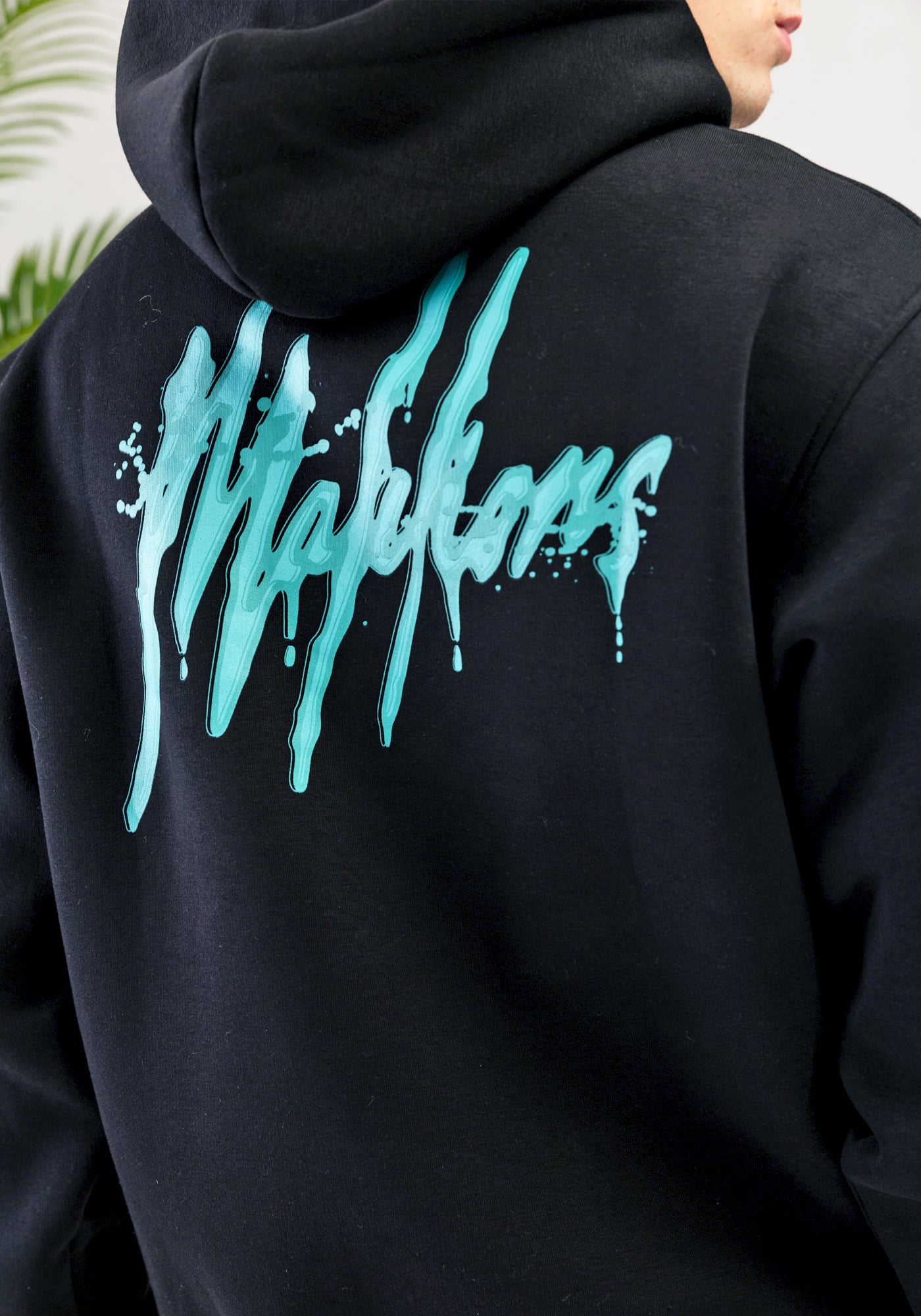 Cotton District MALELIONS SIGNATURE DRIP HOODIE BLACK