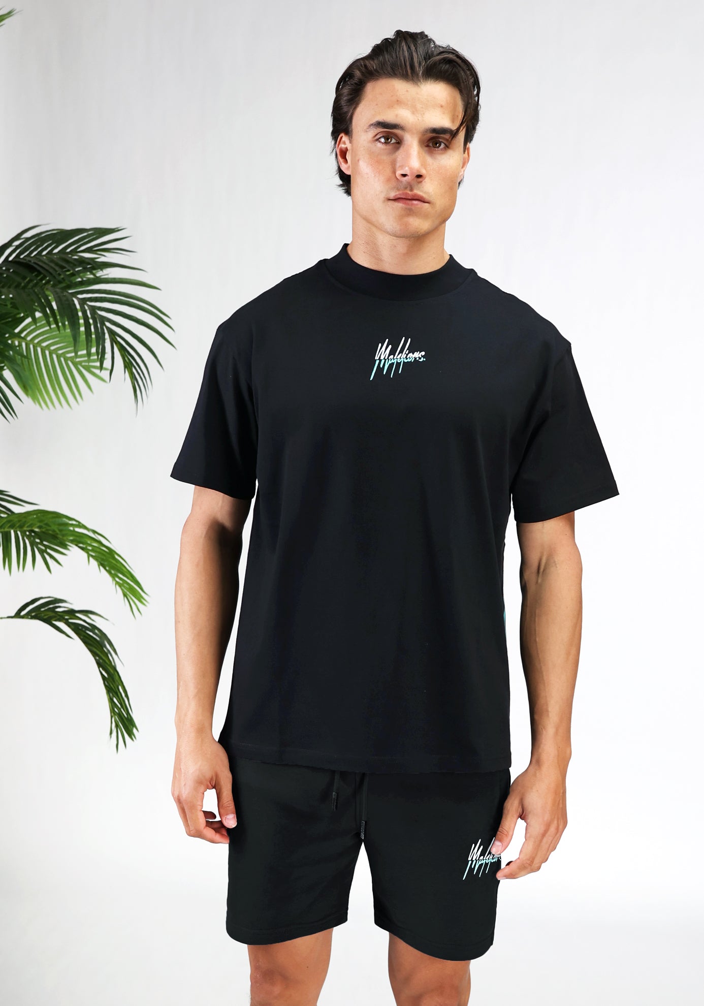 Cotton District MALELIONS SPLIT SET BLACK