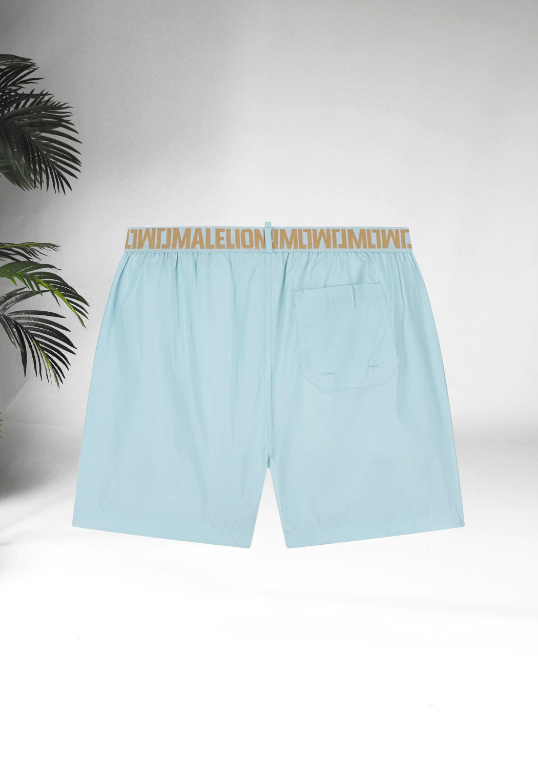 Cotton District MALELIONS VENETIAN 2.0 SWIMSHORTS LIGHT BLUE