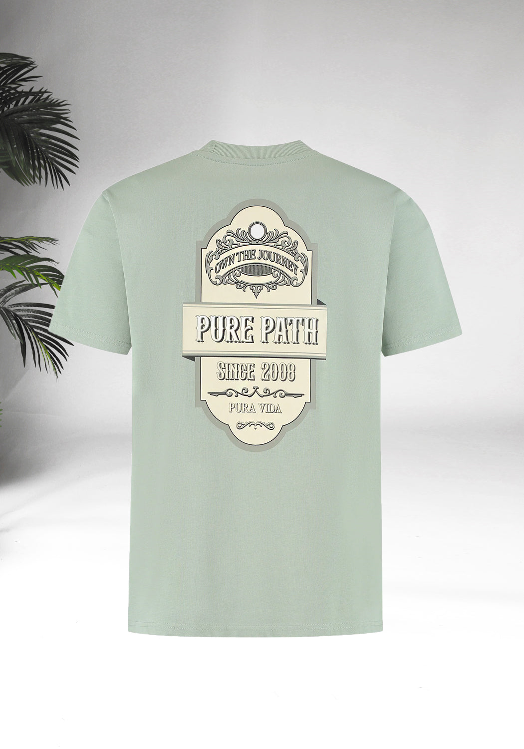 Cotton District PURE PATH LATIN SPIRIT T-SHIRT GREEN