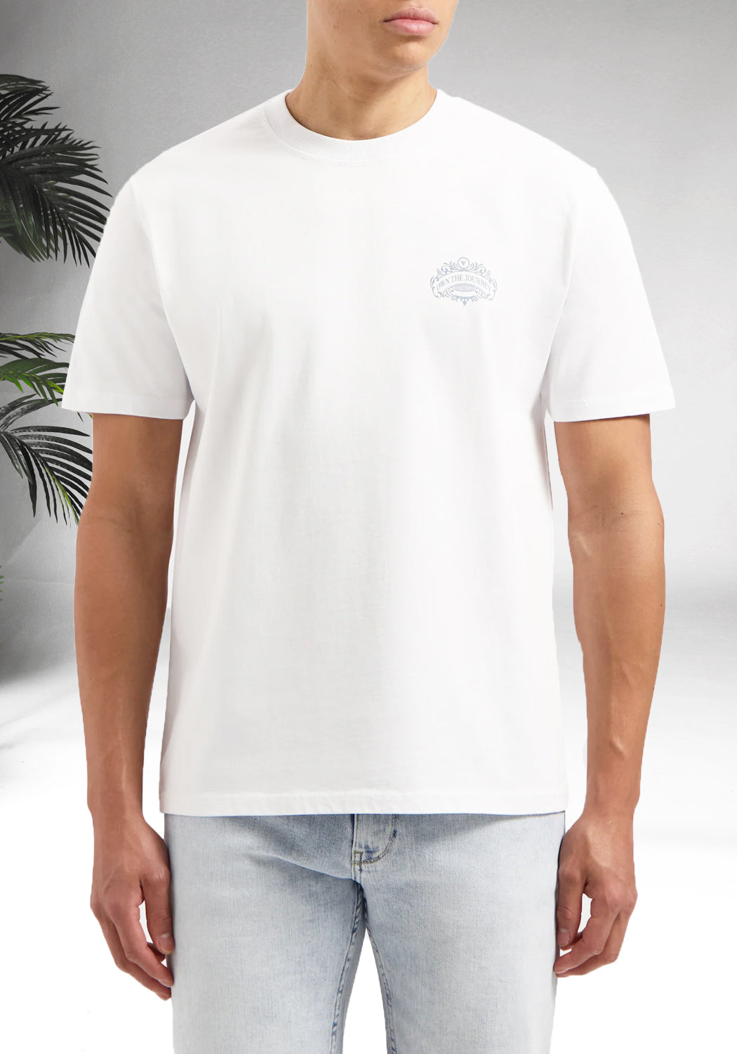 Cotton District PURE PATH LATIN SPIRIT T-SHIRT WHITE