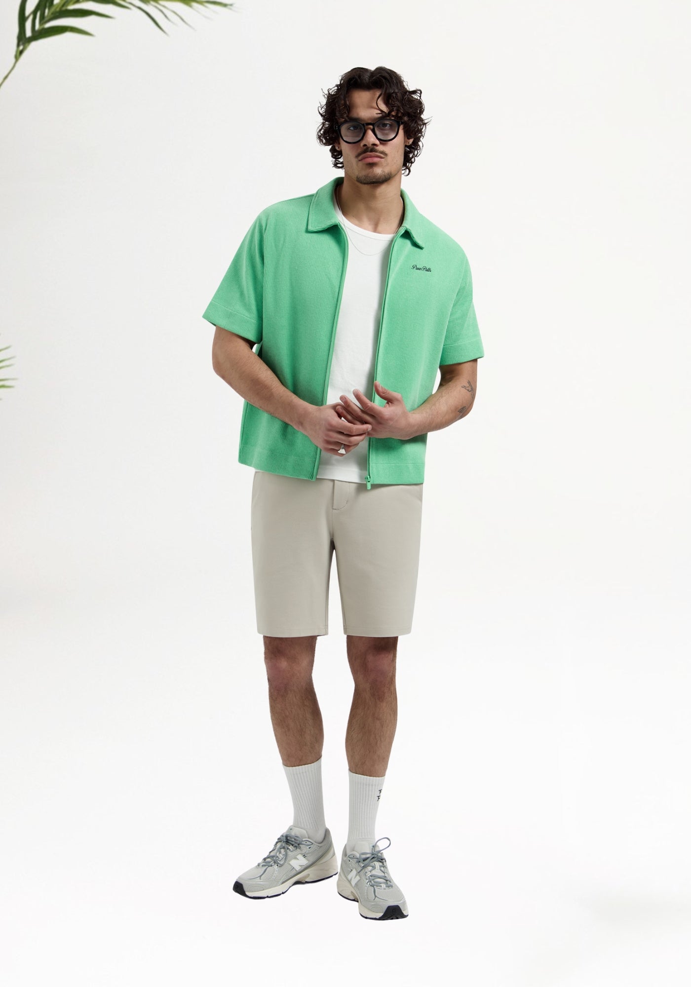 Cotton District PURE PATH PUNTA SHORTS Shorts SAND