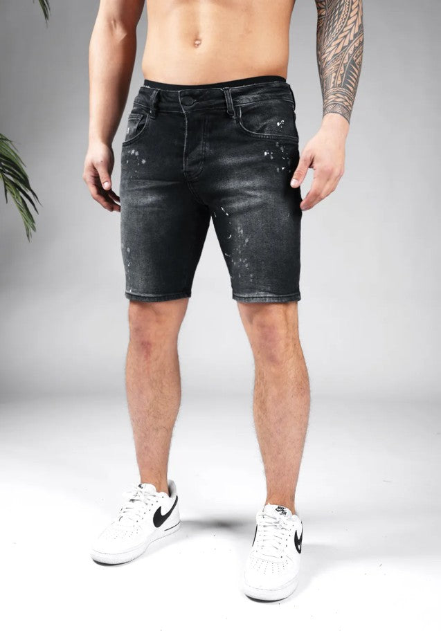 Cotton District UNLOCKED SHORTS DARK GREY