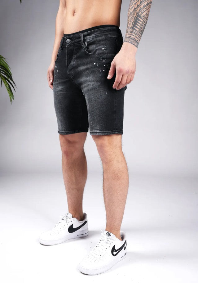 Cotton District UNLOCKED SHORTS DARK GREY