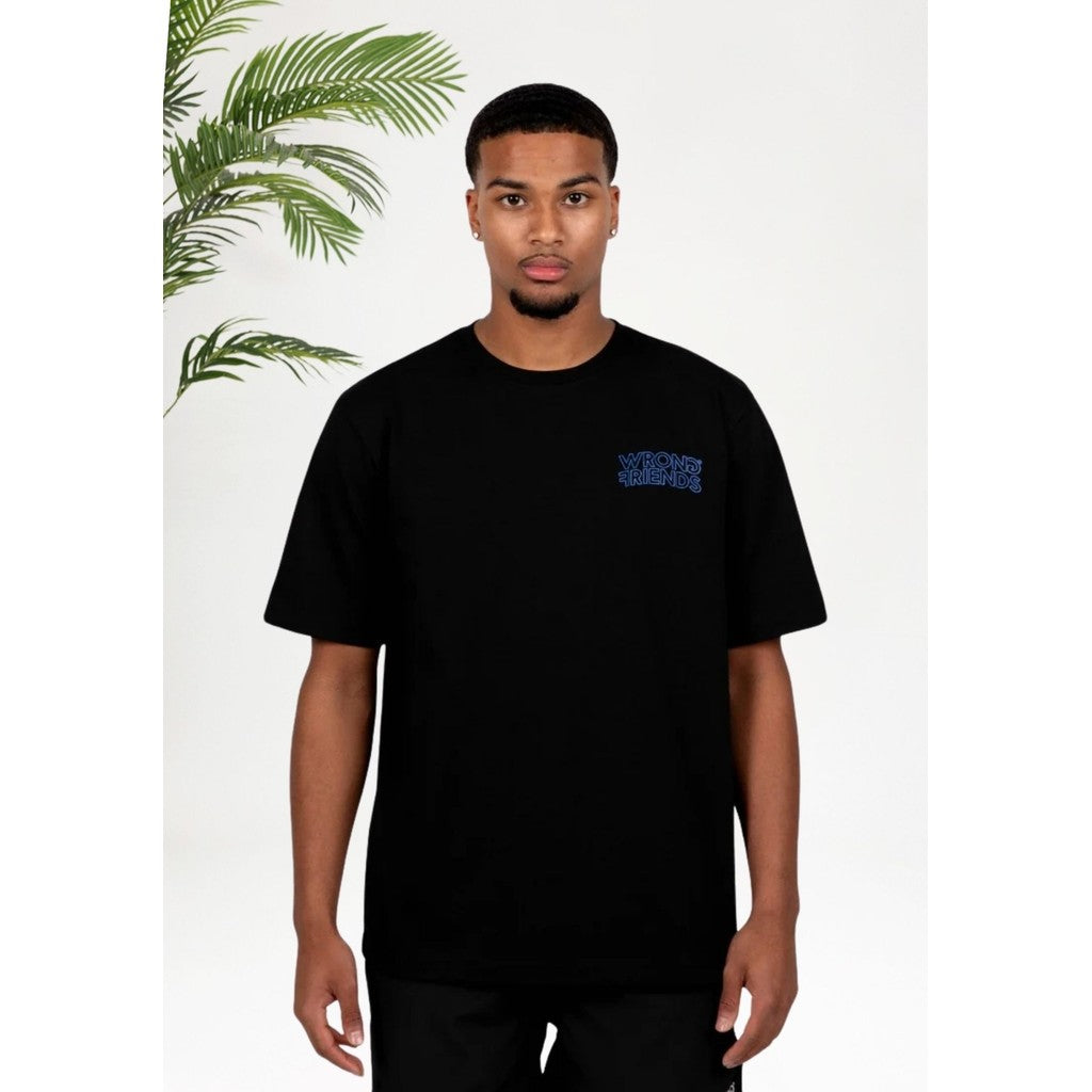 Cotton District WONG FRIENDS NOME T-SHIRT T-Shirts BLACK
