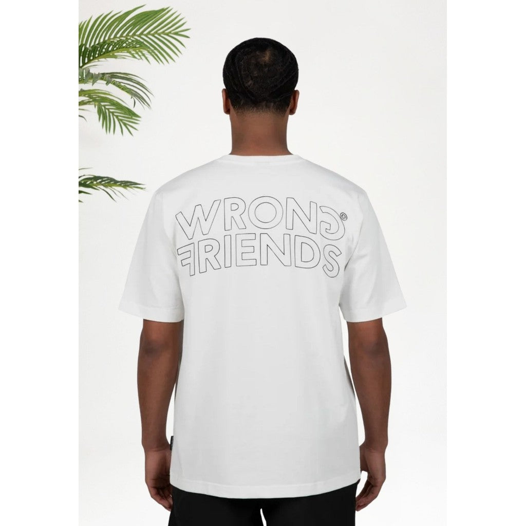 Cotton District WONG FRIENDS NOME T-SHIRT T-Shirts COCONUT WHITE