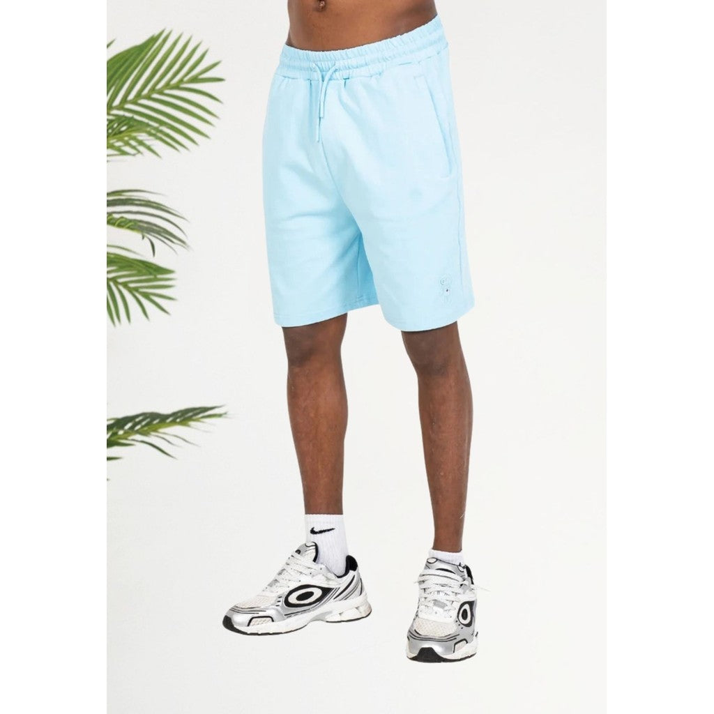 Cotton District WRONG FRIENDS - ASTI SHORTS Shorts LIGHT BLUE