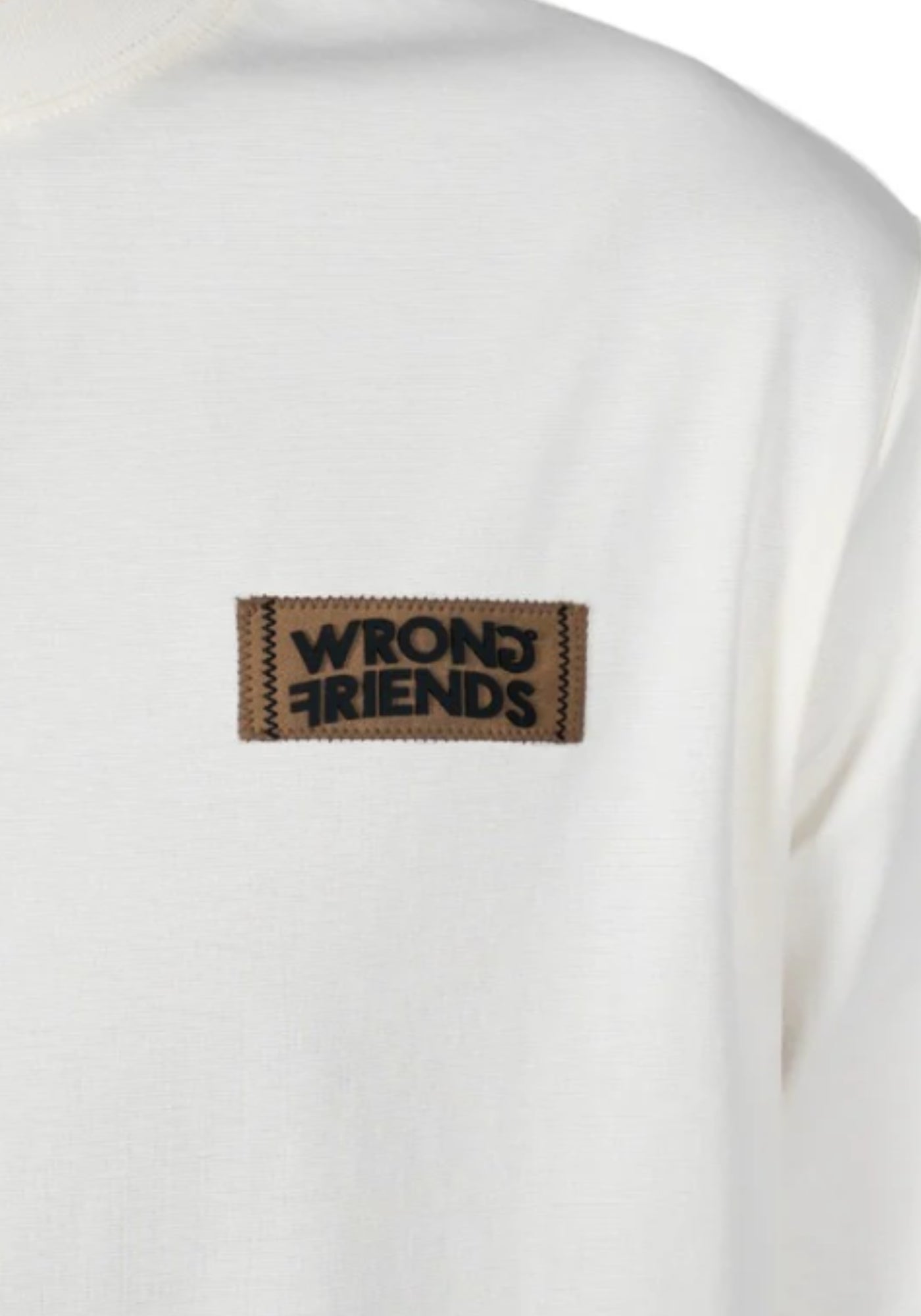 Cotton District WRONG FRIENDS GILROY T-SHIRT T-Shirts BEIGE