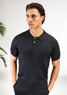 Cotton District BLEND POLO  BLACK