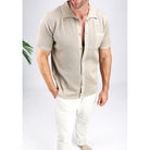Cotton District BREEZE VEST Polo's BEIGE