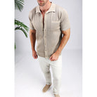 Cotton District BREEZE VEST Polo's BEIGE