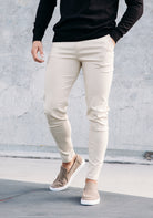 Cotton District CHINO Pants & Chino's BEIGE