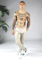 Cotton District CHINO Pants & Chino's BEIGE