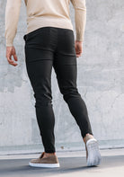 Cotton District CHINO Pants & Chino's BLACK