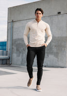 Cotton District CHINO Pants & Chino's BLACK