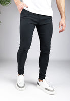 Cotton District CHINO Pants & Chino's BLACK