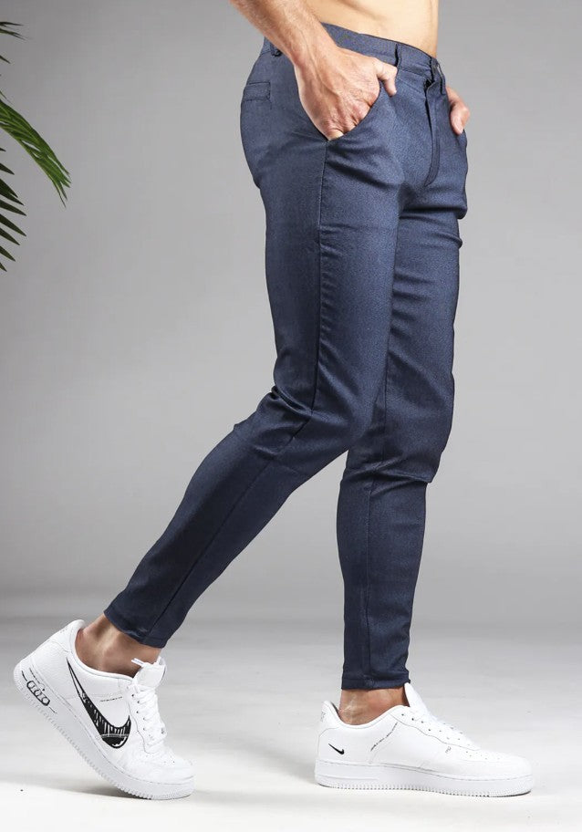 Cotton District CHINO Pants & Chino's BLUE
