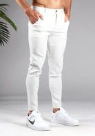 Cotton District CHINO Pants & Chino's WHITE