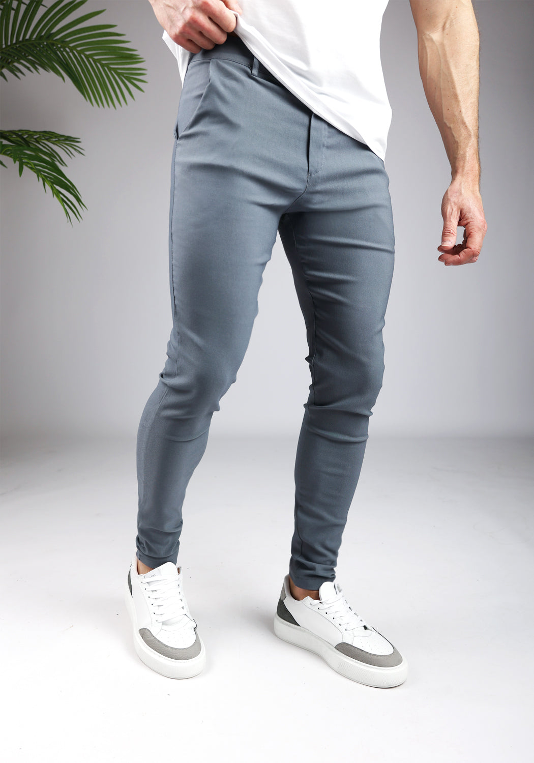 Cotton District CHINO LONG  ANTHRACITE