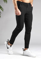 Cotton District CHINO LONG  BLACK