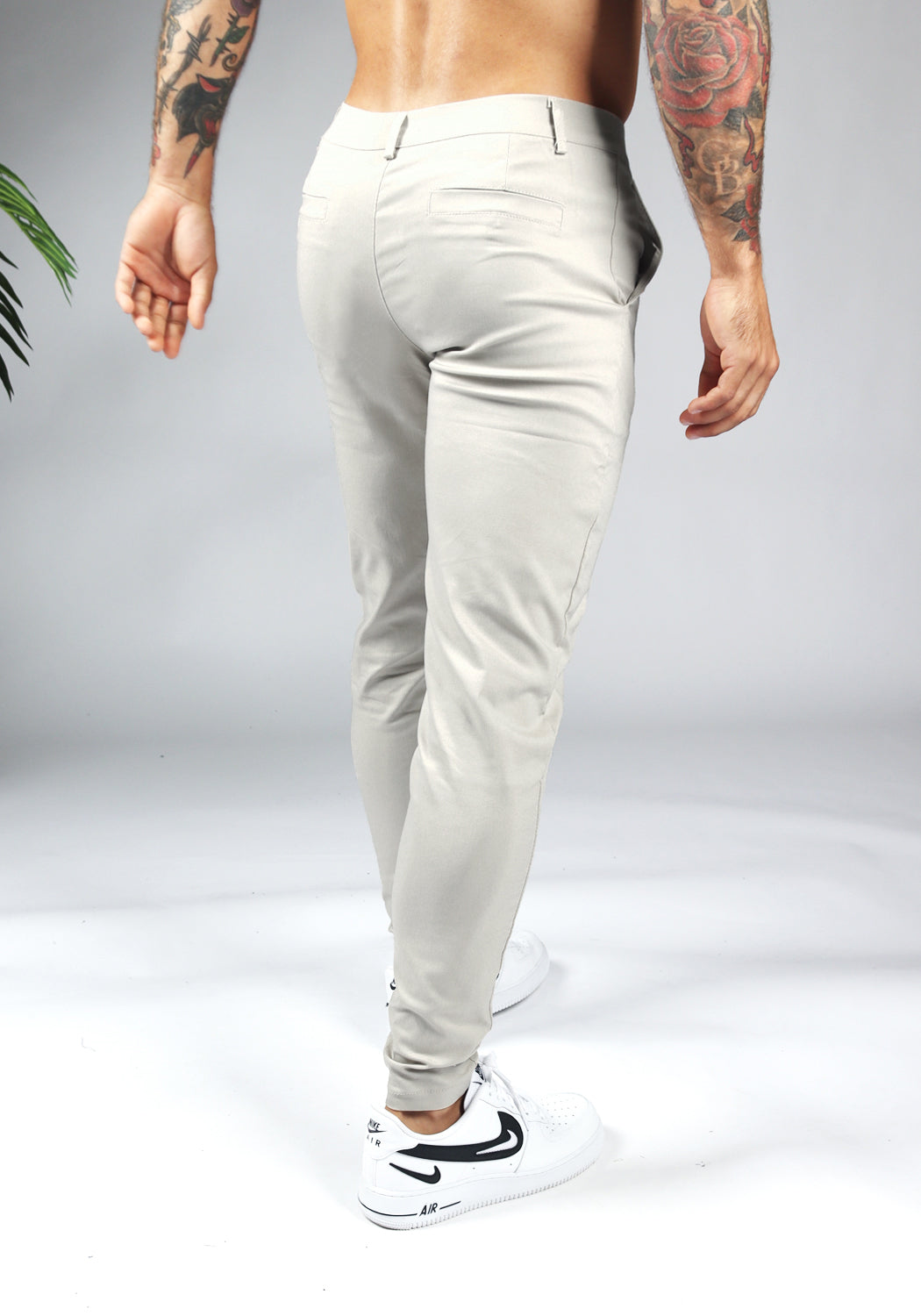 Cotton District CHINO LONG  TAUPE