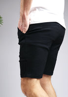 Cotton District CHINO SHORTS  BLACK