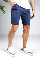 Cotton District CHINO SHORTS  BLUE