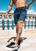 Cotton District CHINO SHORTS  BLUE