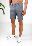 Cotton District CHINO SHORTS  GREY