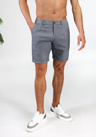 Cotton District CHINO SHORTS  GREY