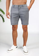 Cotton District CHINO SHORTS  GREY