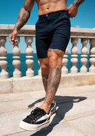 Cotton District CHINO SHORTS  NAVY