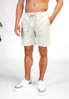 Cotton District COMFY SHORTS Shorts STONE